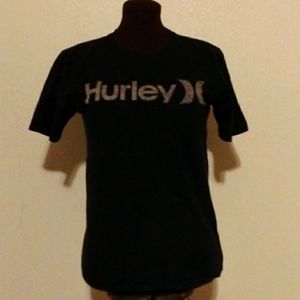 Hurley signature tee black small